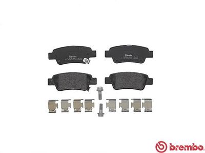 Колодки тормозные задние BREMBO P28046