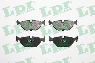 Колодки тормозные задние LPR 05P297