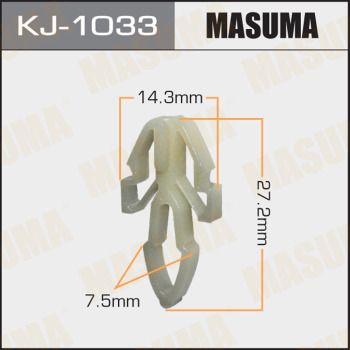 Клипса крепежная Masuma KJ1033