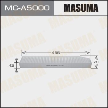 Фильтр салона Masuma MCA5000