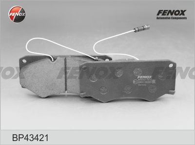 Колодки тормозные передние FENOX BP43421