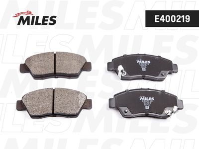 Колодки тормозные передние Miles E400219