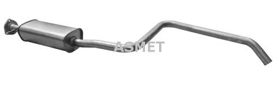 Глушитель задняя часть POLMOSTROW 21296