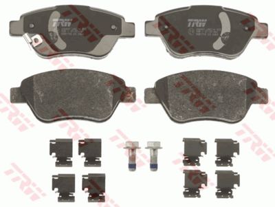 Колодки тормозные дисковые передние TRW GDB1700