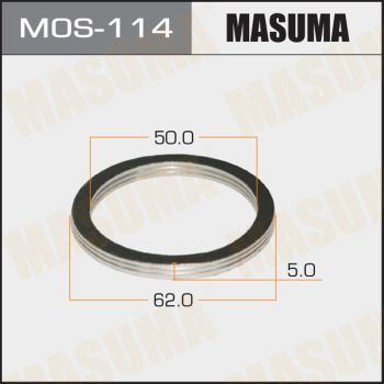 Кольцо глушителя уплотнительное Masuma MOS114