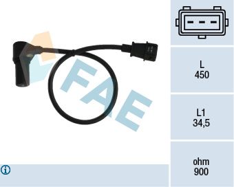 Датчик положения коленвала FAE 79074