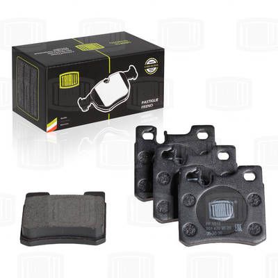 Колодки тормозные дисковые задние TRIALLI PF1512