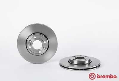 Диск тормозной передний вентилируемый BREMBO 09907810