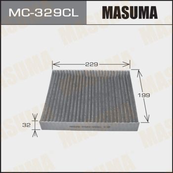 Фильтр салона угольный Masuma MC329CL