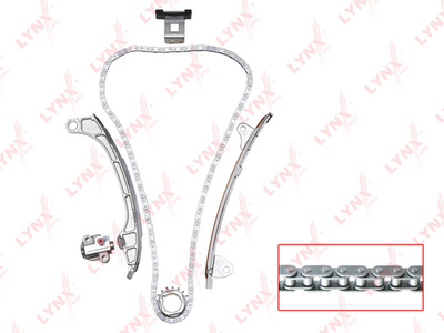 Комплект цепи ГРМ LYNXauto TK0044
