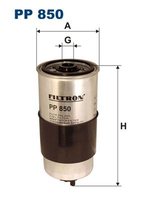 Фильтр топливный FILTRON PP850