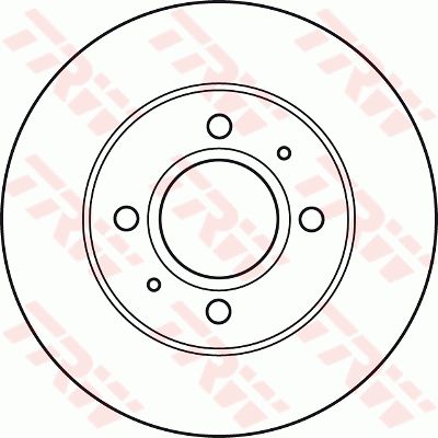 Диск тормозной TRW DF4892