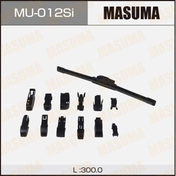 Щетка стеклоочистителя бескаркасная Masuma MU012SI