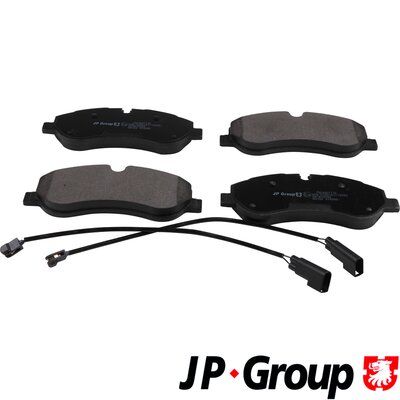 Колодки тормозные дисковые JP Group 1563607710
