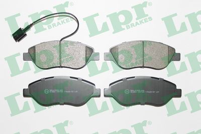 Колодки тормозные передние LPR 05P765