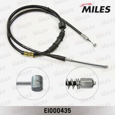 Трос стояночного тормоза левый Miles EI000435