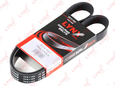 Ремень поликлиновой LYNXauto 7PK1153
