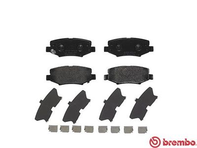 Колодки тормозные дисковые BREMBO P18024