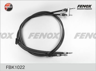 Трос стояночного тормоза FENOX FBK1022