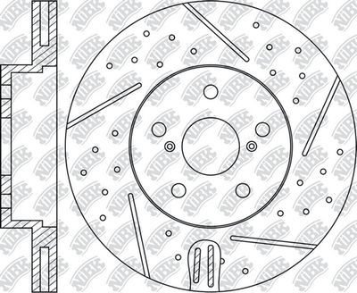 Диск тормозной NIBK RN1122DSET