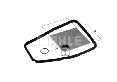 Фильтр АКПП с прокладкой MAHLE HX87D