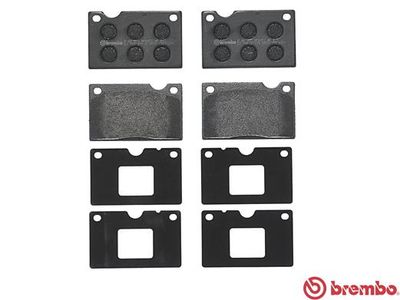 Колодки тормозные передние VOLVO 31261180