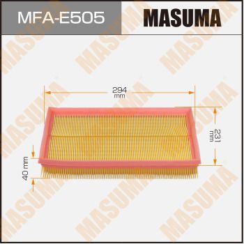 Фильтр воздушный Masuma MFAE505