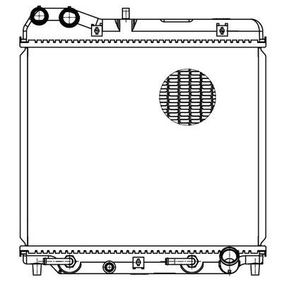 Радиатор охлаждения LUZAR LRC2319