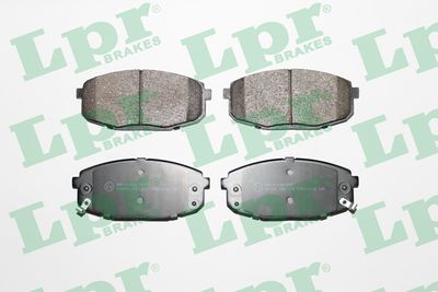 Колодки тормозные дисковые LPR 05P1375