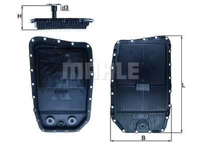 Фильтр АКПП MAHLE HX152