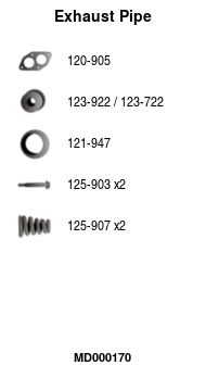 Труба приемная глушителя POLMOSTROW 17423