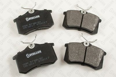 Колодки тормозные дисковые STELLOX 000573BSX