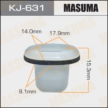 Клипса Masuma KJ631