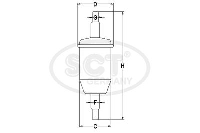 Фильтр топливный SCT Germany ST337