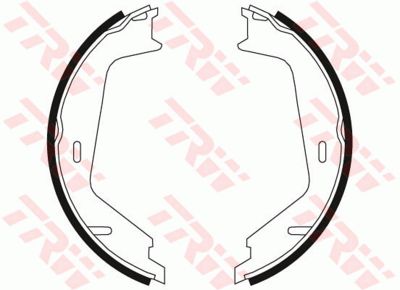 Колодки тормозные барабанные TRW GS8674