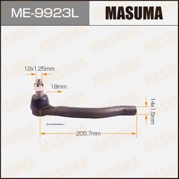 Наконечник рулевой левый Masuma ME9923L