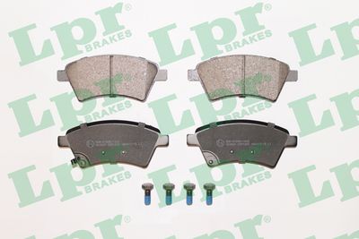 Колодки тормозные дисковые LPR 05P1245