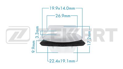 Клипса MAZDA G22C51SJ3