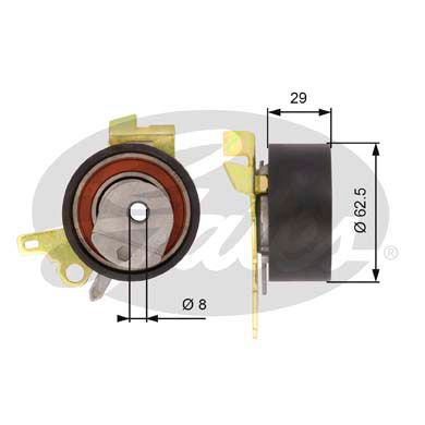 Ролик ремня приводного GATES T43022
