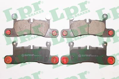 Колодки тормозные дисковые LPR 05P1755