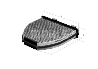 Фильтр салона MAHLE LAK413
