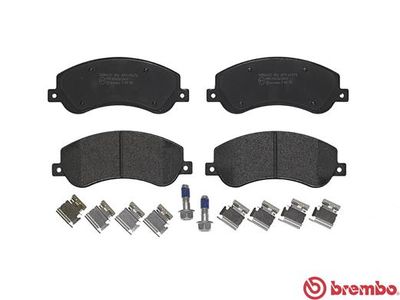 Колодки тормозные дисковые передние BREMBO P85115