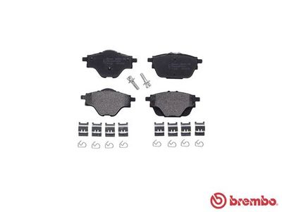 Колодки тормозные дисковые BREMBO P61124