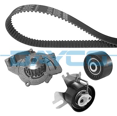 Комплект ГРМ с водяным насосом DAYCO KTBWP4550