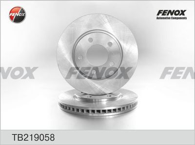 Диск тормозной FENOX TB219058
