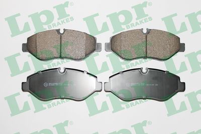 Колодки тормозные дисковые LPR 05P1275