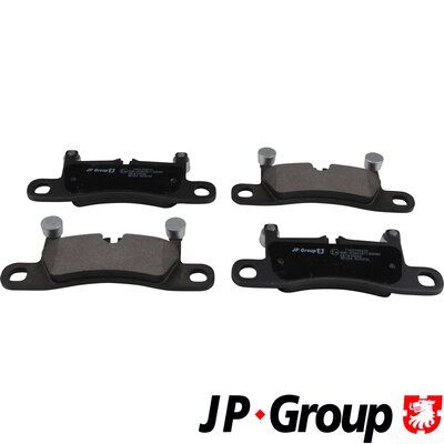 Колодки тормозные задние JP Group 1163708410