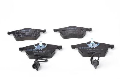 Колодки тормозные дисковые BOSCH 0986460937