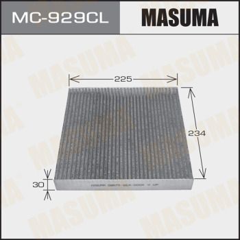 Фильтр салона угольный Masuma MC929CL