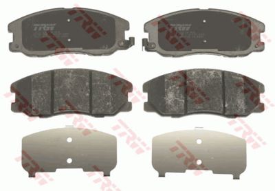 Колодки тормозные дисковые передние TRW GDB1715